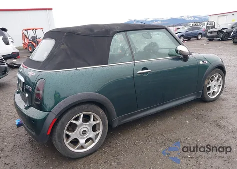 2008 Mini Cooper S z USA, uszkodzony, nr VIN WMWRH33528TU81191